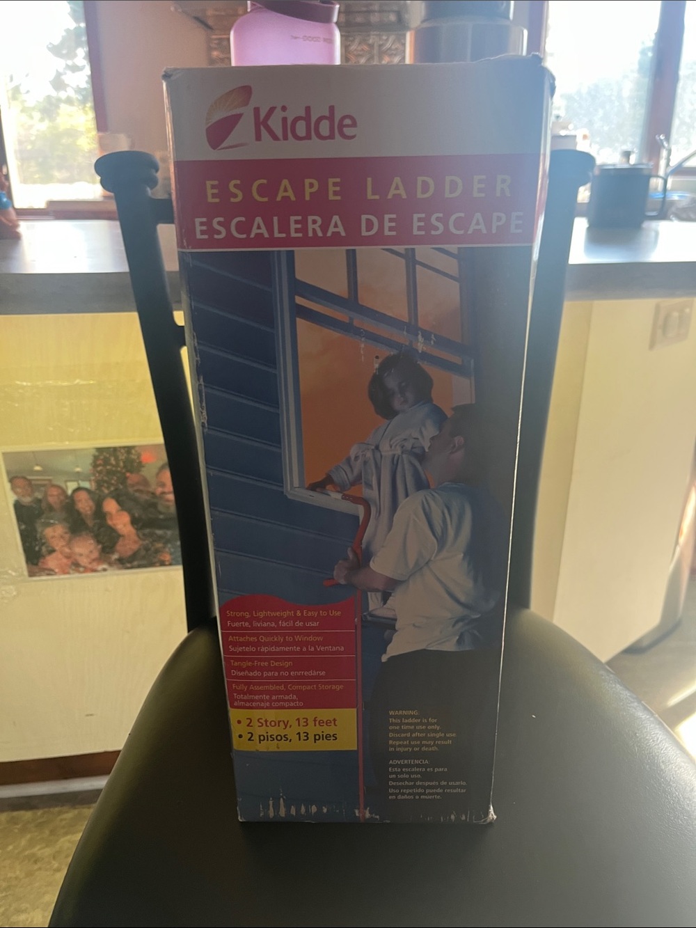 Escape Ladder for Kids and Families - Red